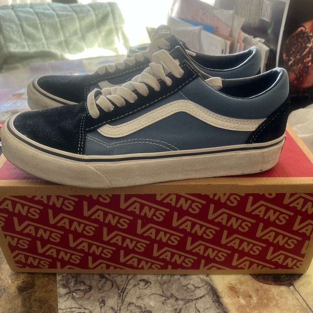 Vans old skool navy blue